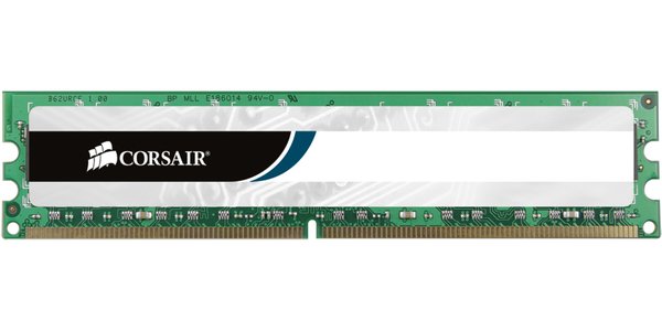Corsair 0.5GB (1x0.5GB), DDR 400MHz - Green