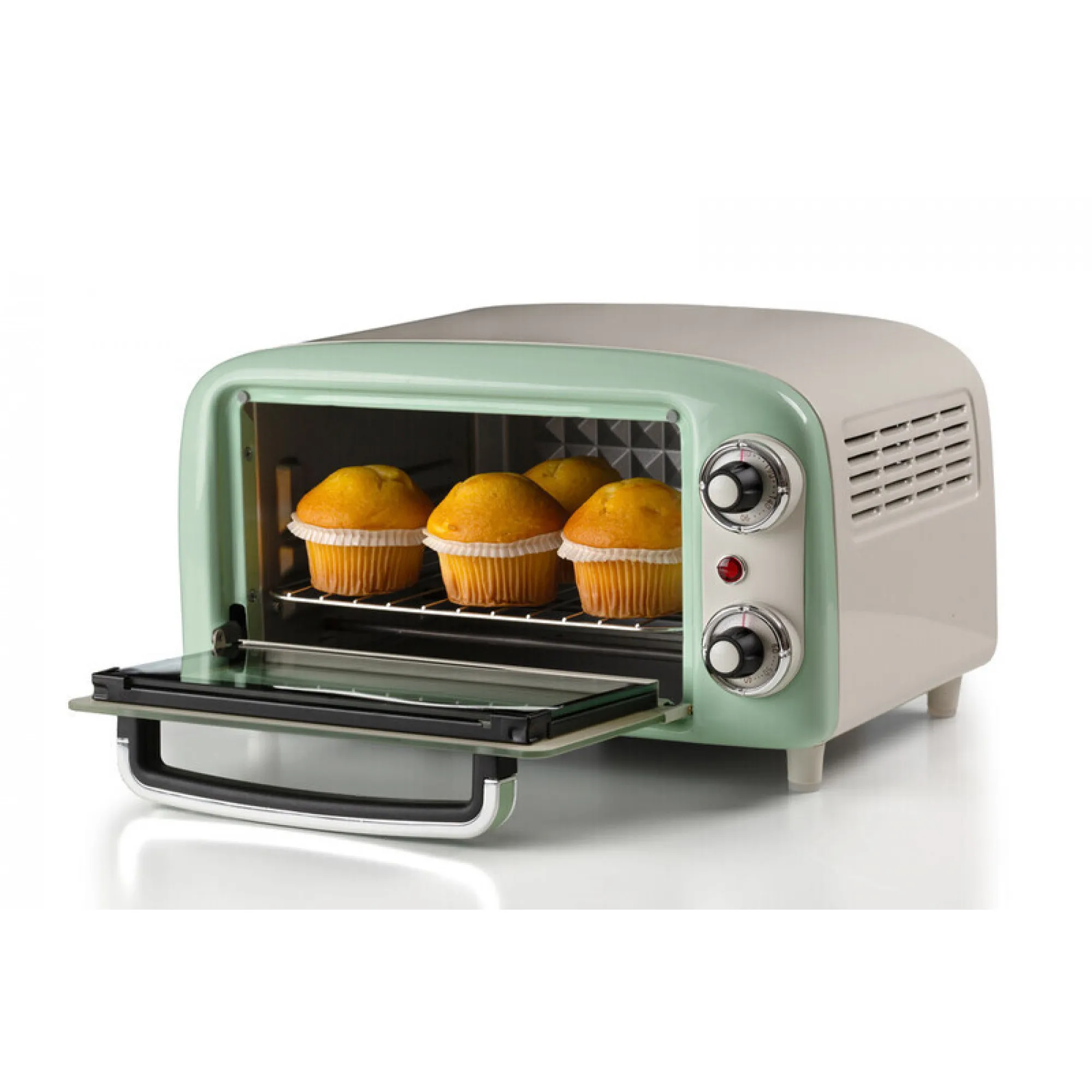 Ariete Vintage Mini Electric Oven 800 W 10 L Green