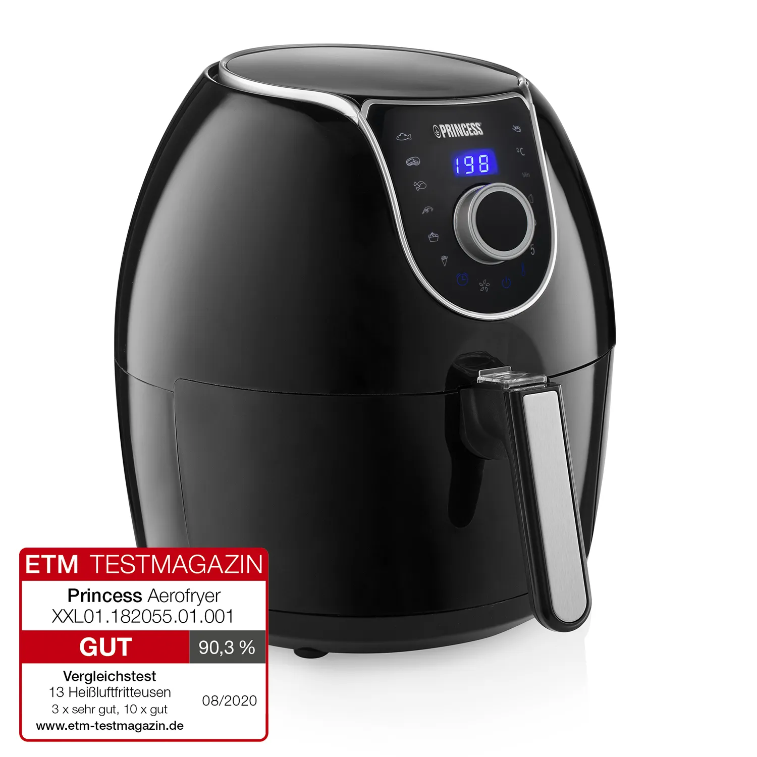 Princess 182055 XXL  Airfryer - airfryer, black, 5.2l