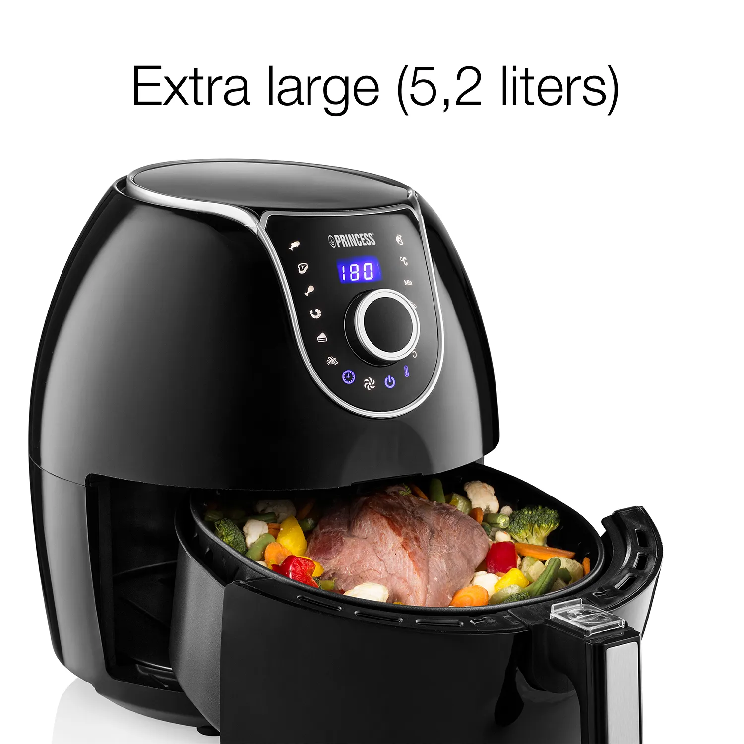 Princess 182055 XXL  Airfryer - airfryer, black, 5.2l