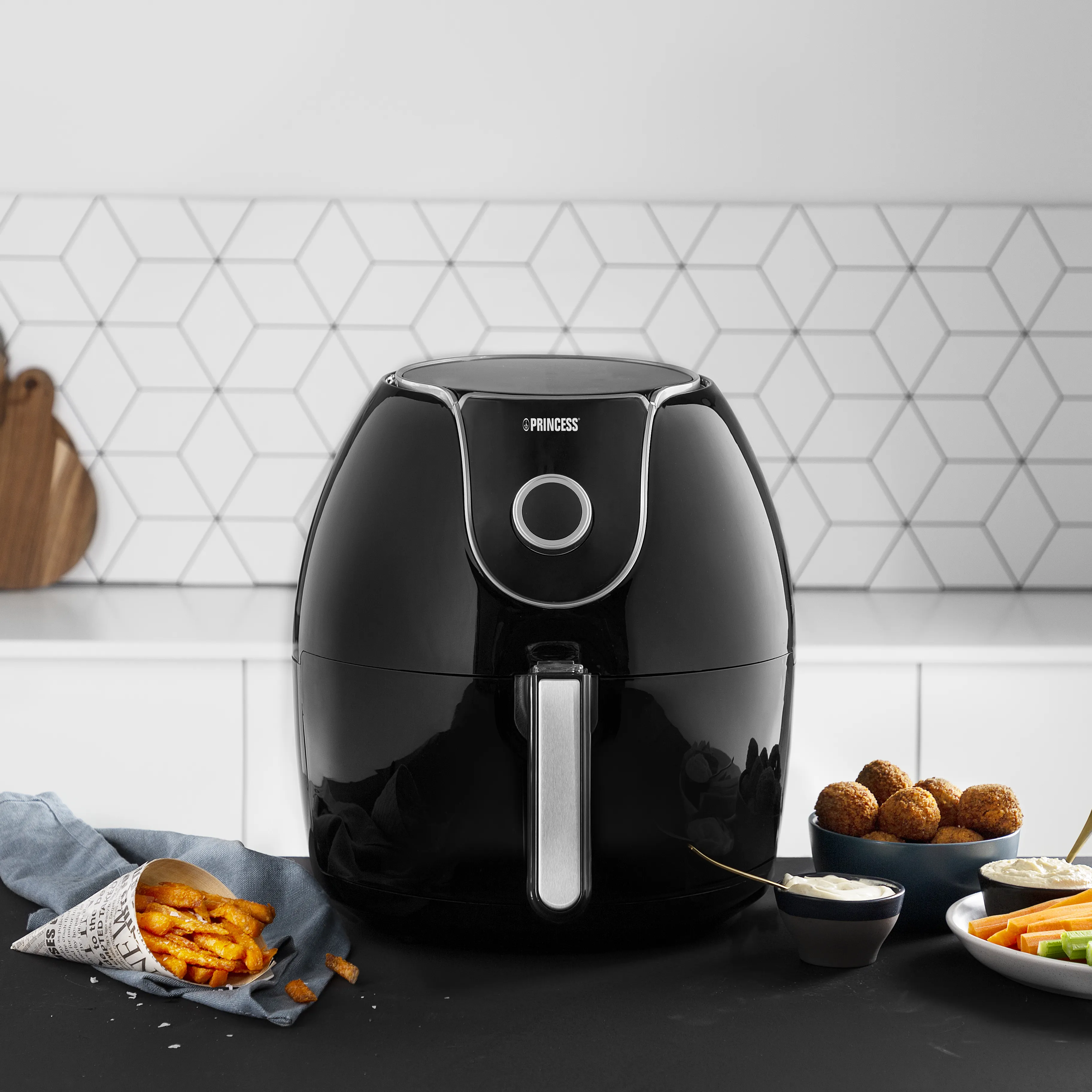 Princess 182055 XXL  Airfryer - airfryer, black, 5.2l