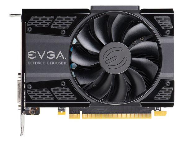 Evga GeForce GTX 1050 Ti Gaming 4GB - grafikkort