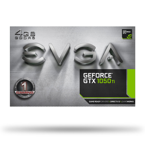 Evga GeForce GTX 1050 Ti Gaming 4GB - Graphics card