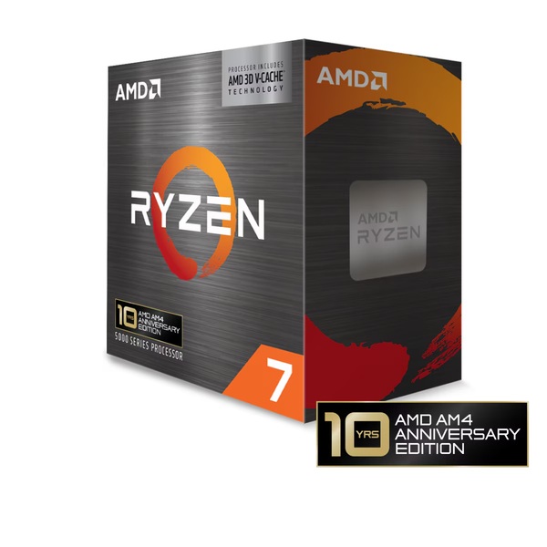 AMD Ryzen 7 5800X3D Anniversary Edition 3.4 GHz 96 MB, AM4 - processor (WOF)