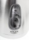 Adler AD1223 vattenkokare, 1,7 l, 2200 W, rostfritt st&aring;l