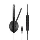 EPOS SC 130 USB-C Mono Headset, Black