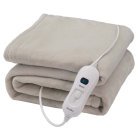 Terraillon Sähkölämmitteinen peitto Plaid Cozy 160 x 120 cm, vaaleanharmaa