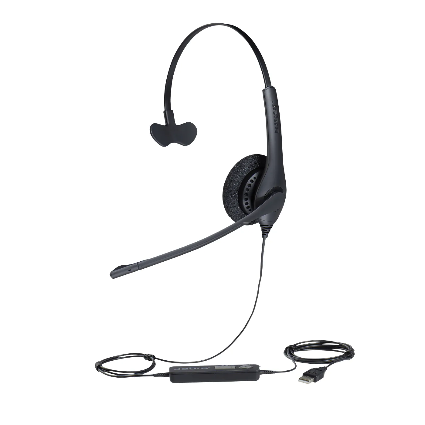 Jabra BIZ 1500 Mono - Kuuloke + mikrofoni - korvien päällä - langallinen - USB