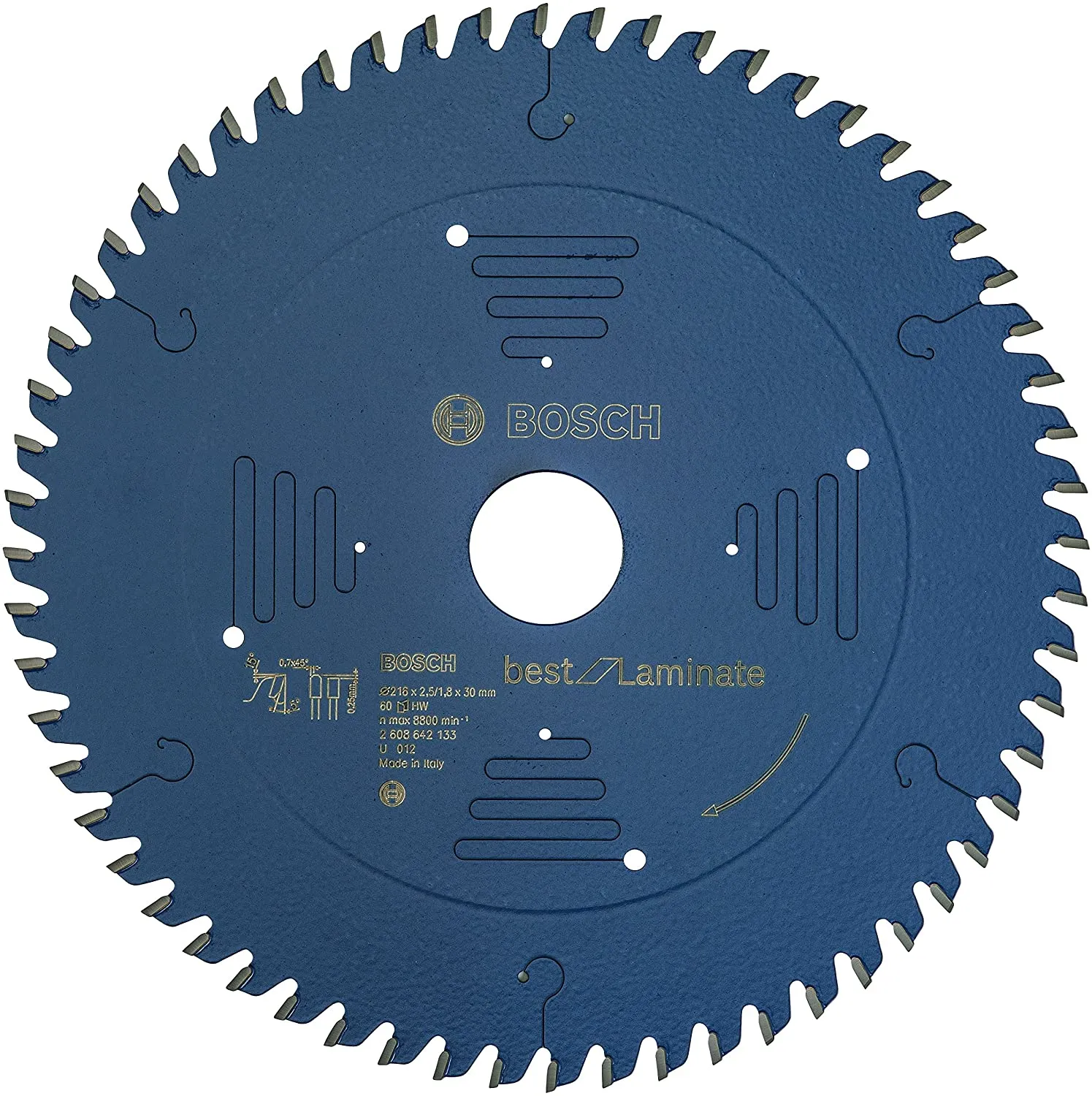 Bosch Powertools circular saw blade Best for Laminate - 2608642133