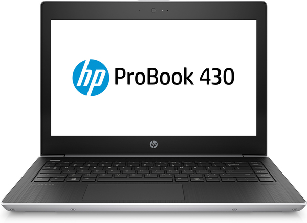 HP 13.3" ProBook 430, 128GB, Win 10 Pro - kannettava, hopea (ML)