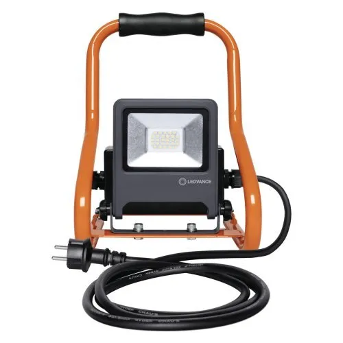 Ledvance LED Worklight, 20W, 840, R-Stand Socket