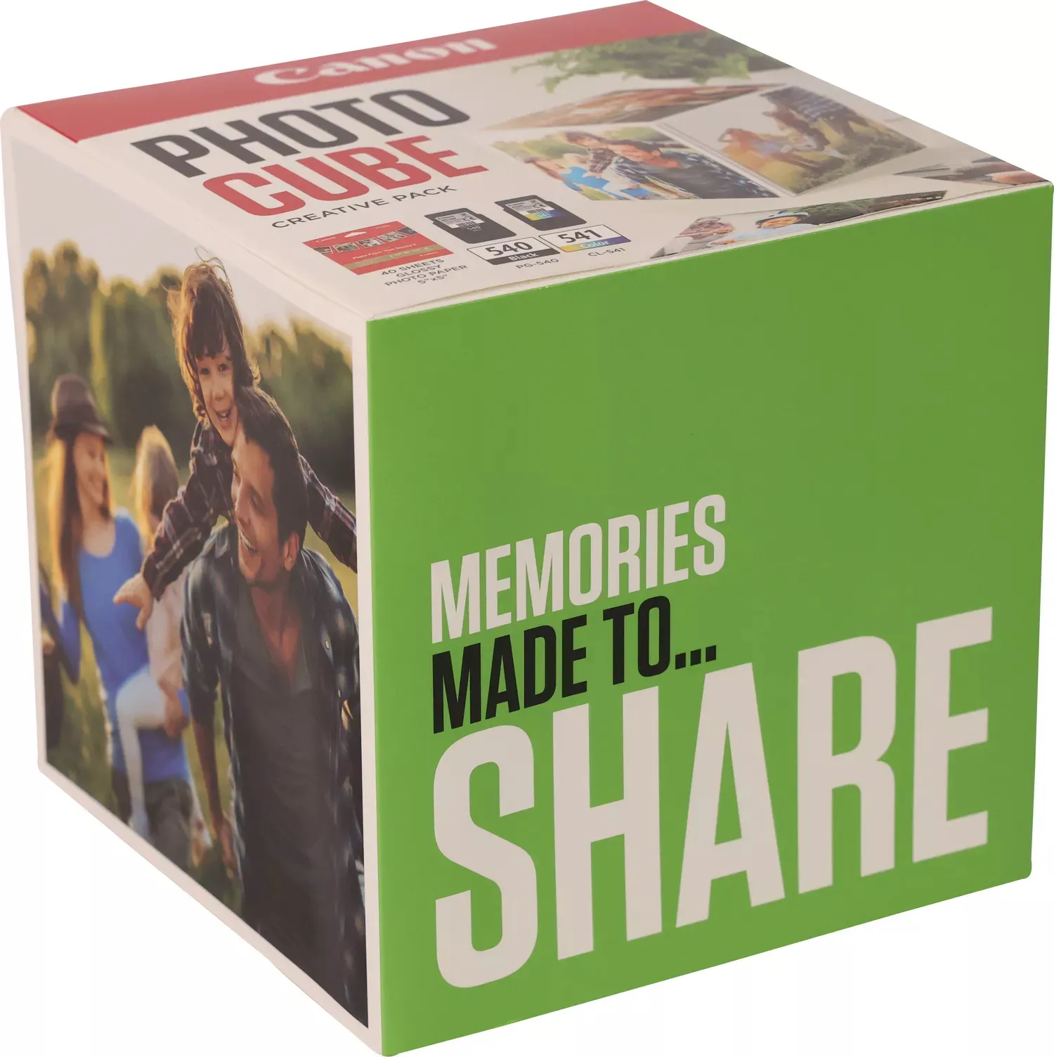 Canon PG-540/CL-541 Photo Cube Creative Pack -mustekasettipakkaus, musta, syaani, magenta, keltainen