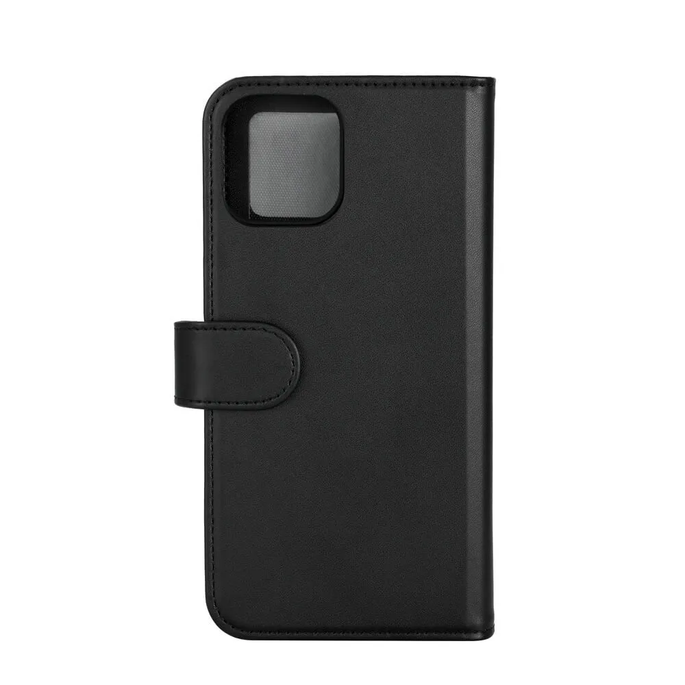 GEAR Wallet 7 Cards, iPhone 12 Pro Max - 2-in-1 lompakkokotelo, Musta
