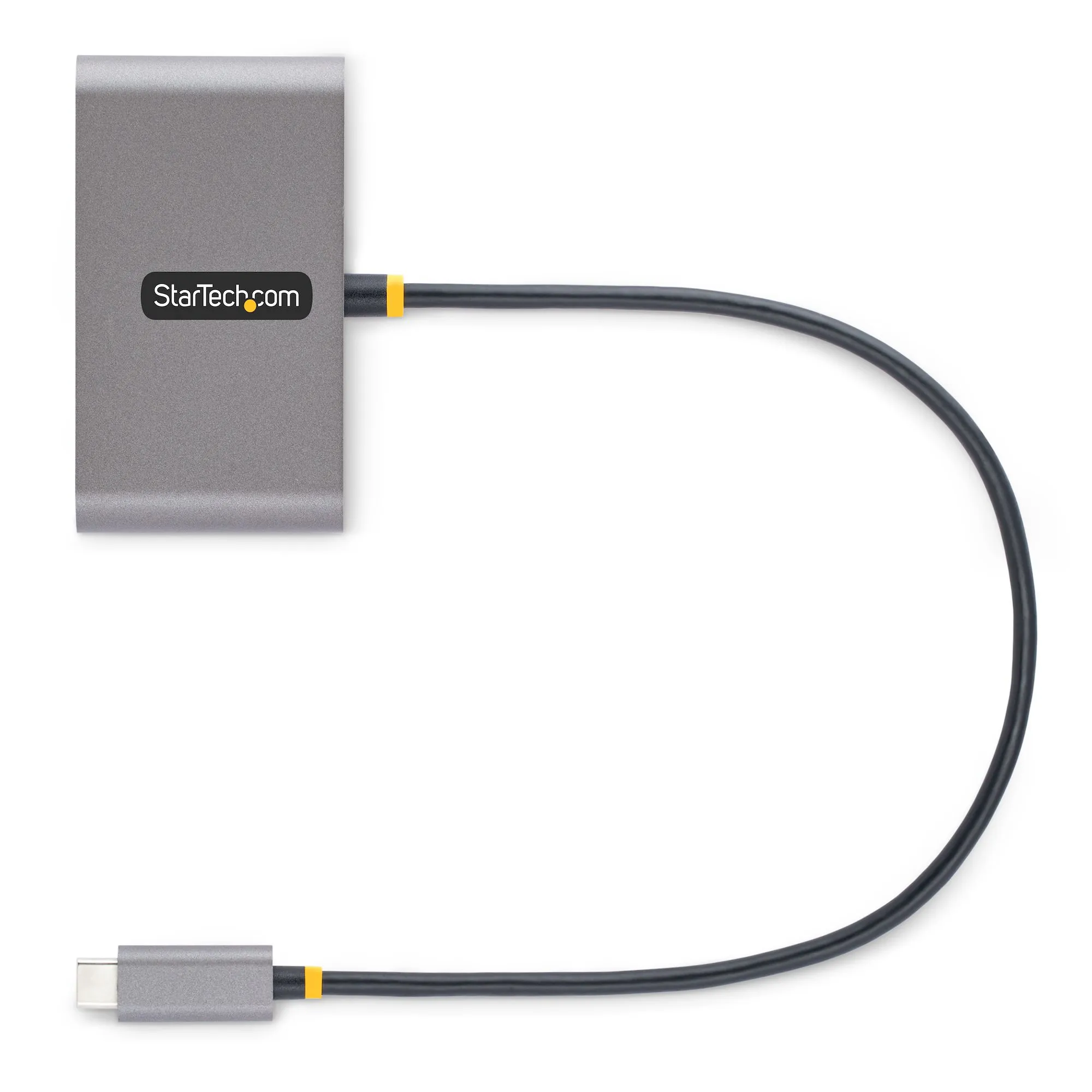 STARTECH.COM 4-Port USB-C Hub with 100W Power Delivery Pass-Through 2x USB-A + 2x USB-C 5Gbps 1ft/30cm Long Cable Portable USB 3.0