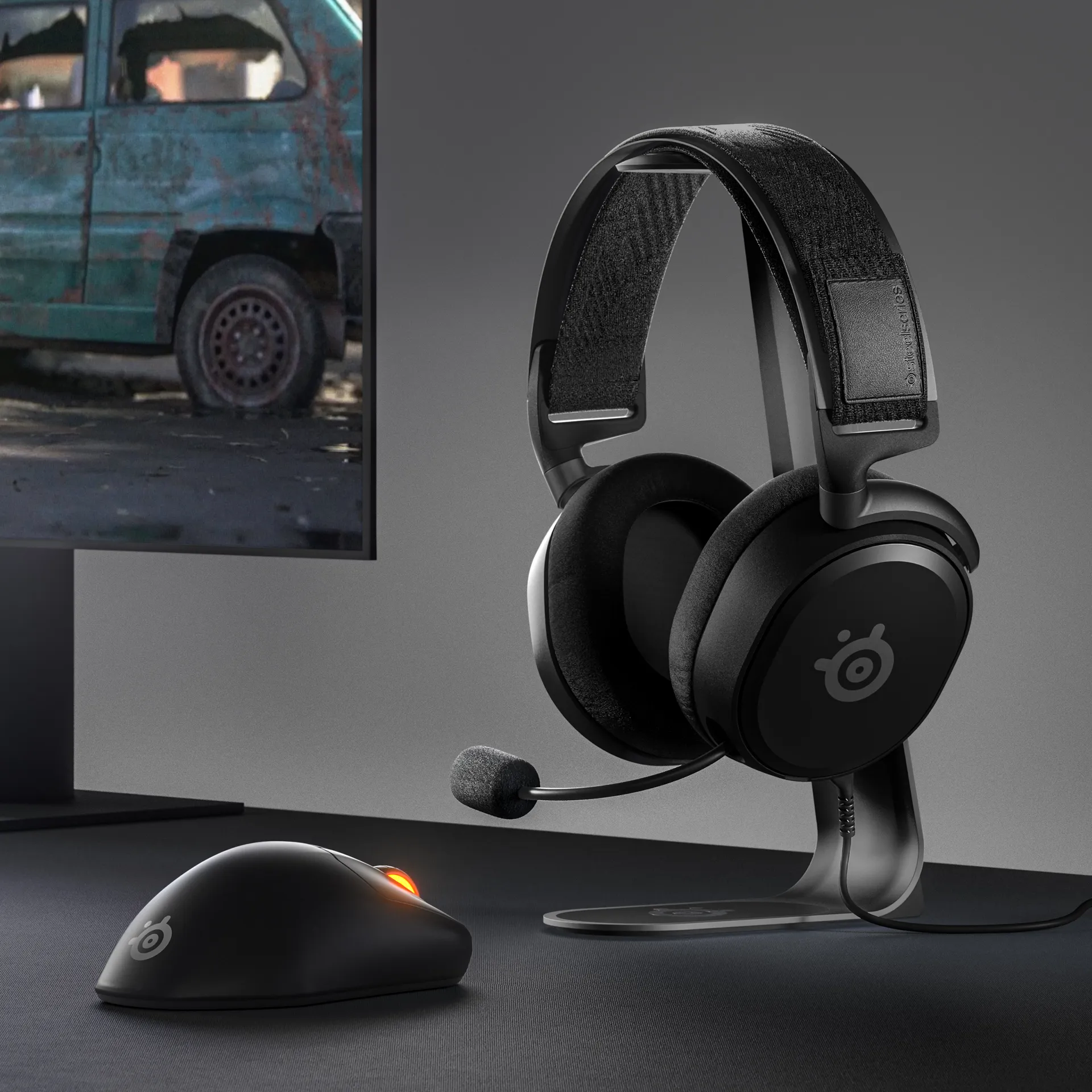 SteelSeries Arctis Prime - Kuuloke + mikrofoni -pelikuulokkeet