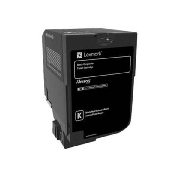 Lexmark 74C20KE toner cartridge, Black