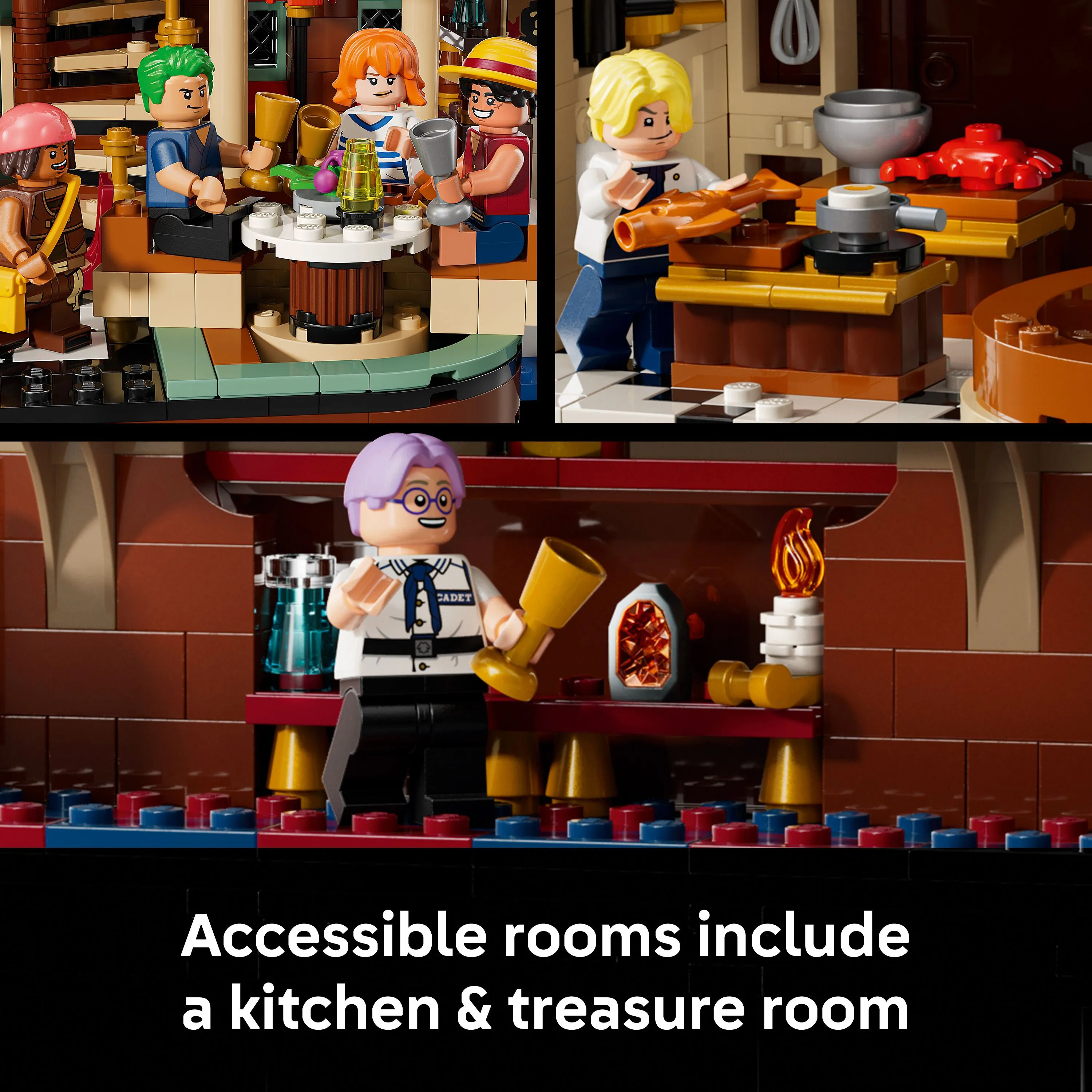 LEGO One Piece Floating Baratie 75640