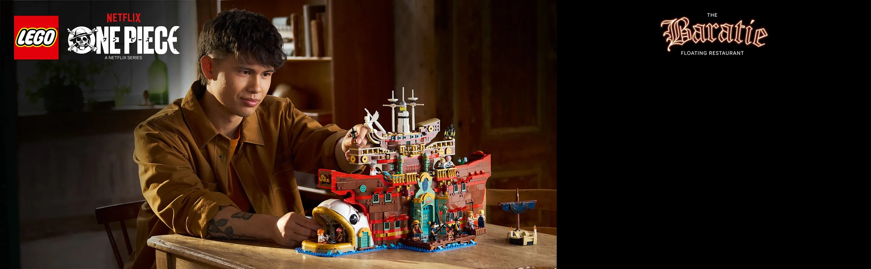 LEGO One Piece Floating Baratie 75640