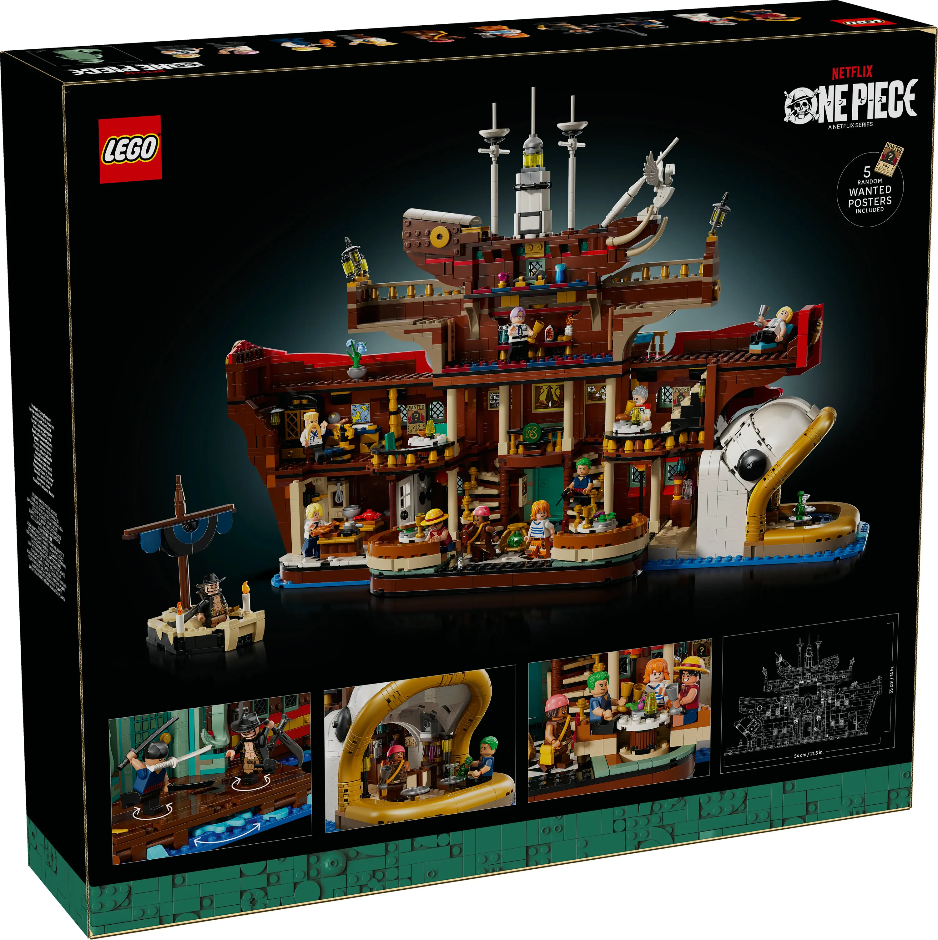 LEGO One Piece Floating Baratie 75640
