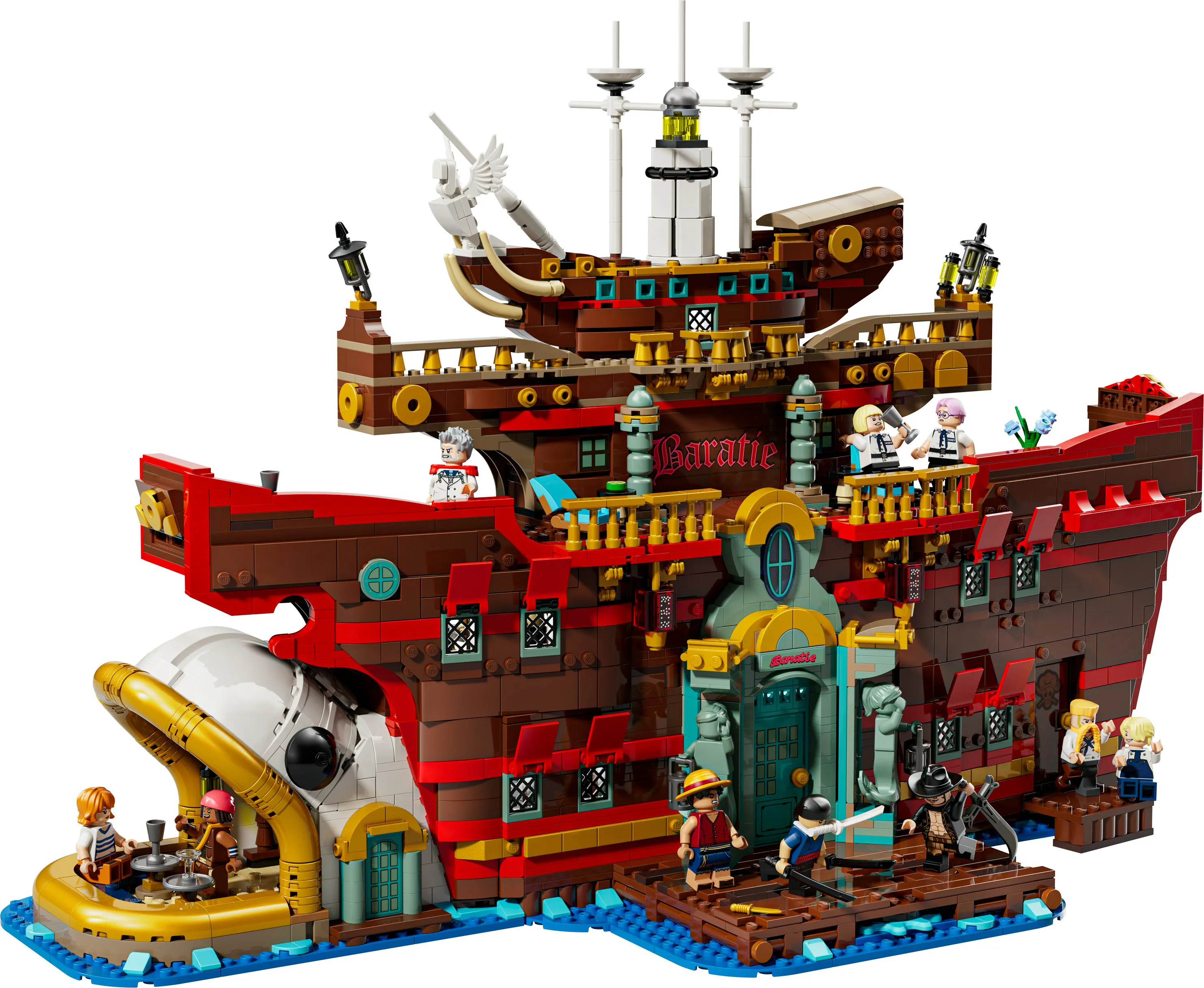 LEGO One Piece Floating Baratie 75640