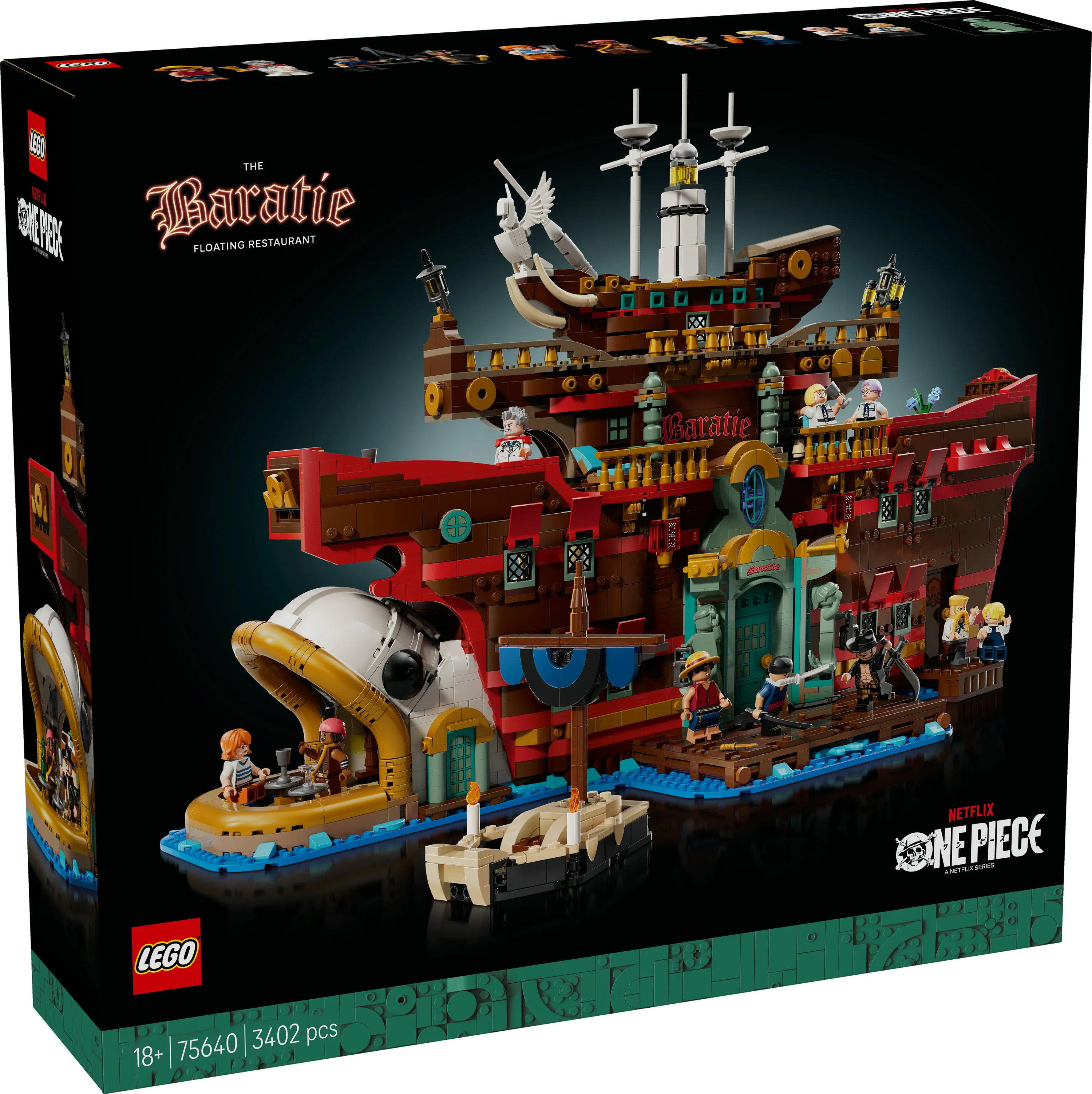 LEGO One Piece Floating Baratie 75640