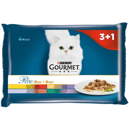 Purina Nestle Gourmet Rabbit, V&aring;tfoder f&ouml;r katt, Adult, 85 g