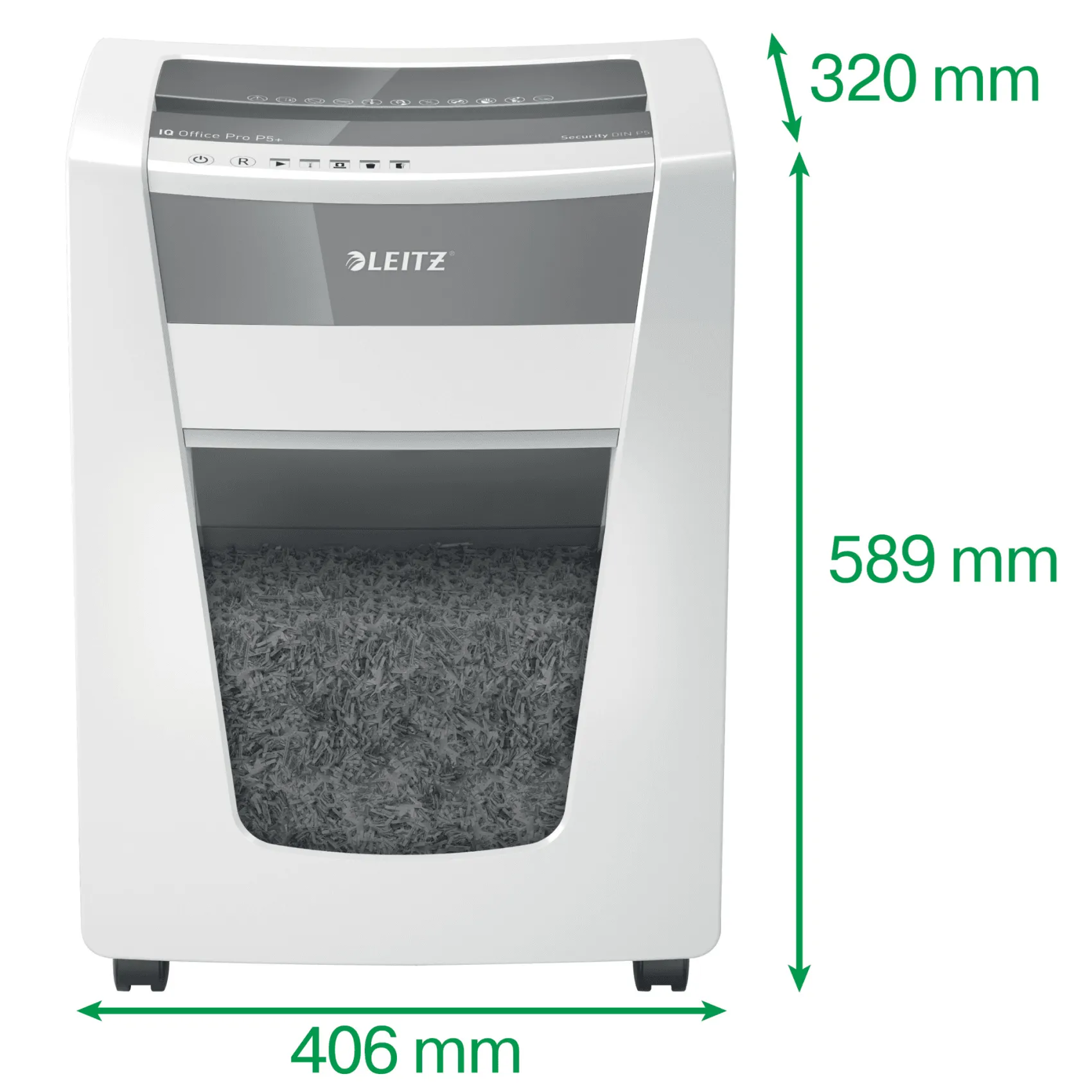 Paperintuhooja Leitz IQ Office Pro P5+