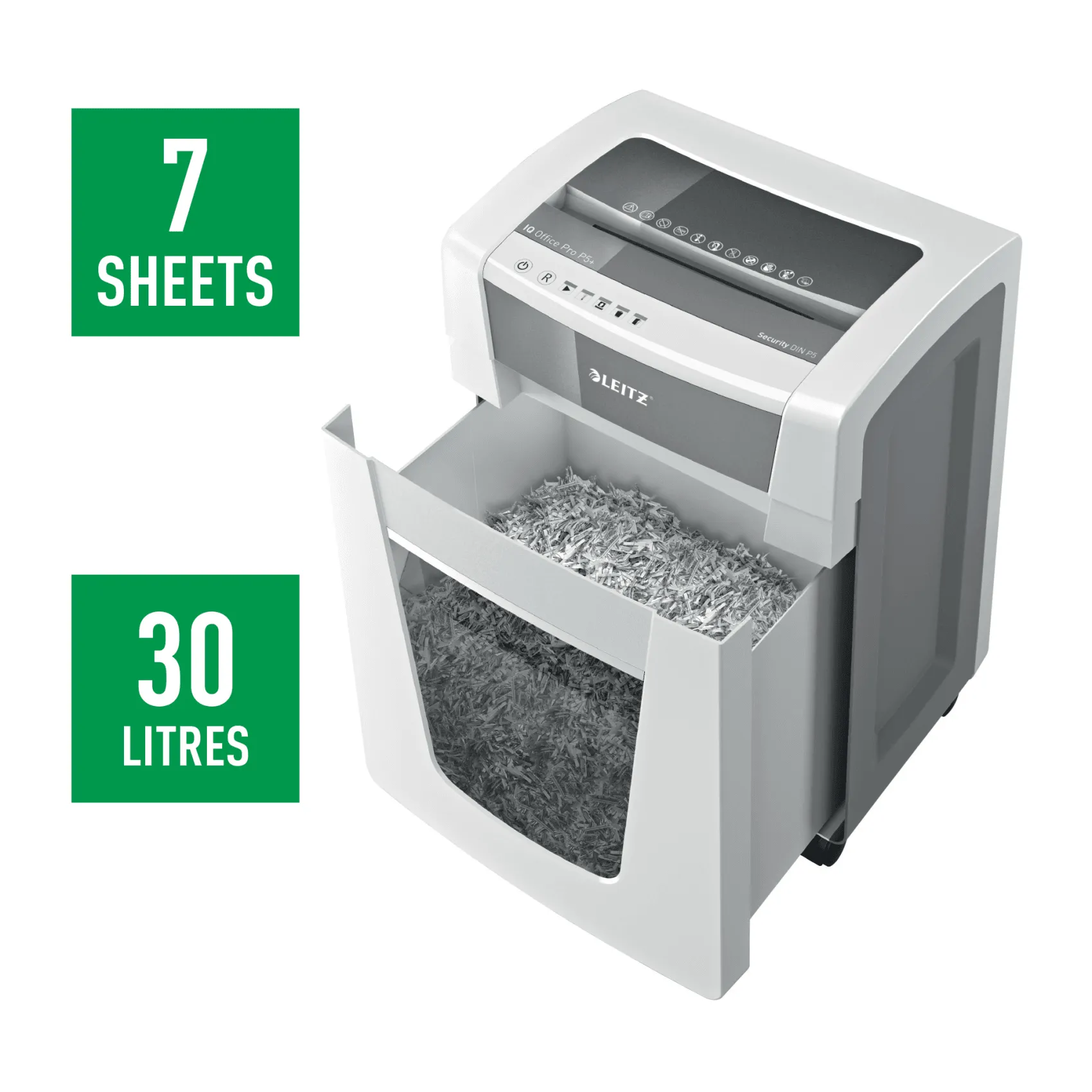 Paperintuhooja Leitz IQ Office Pro P5+