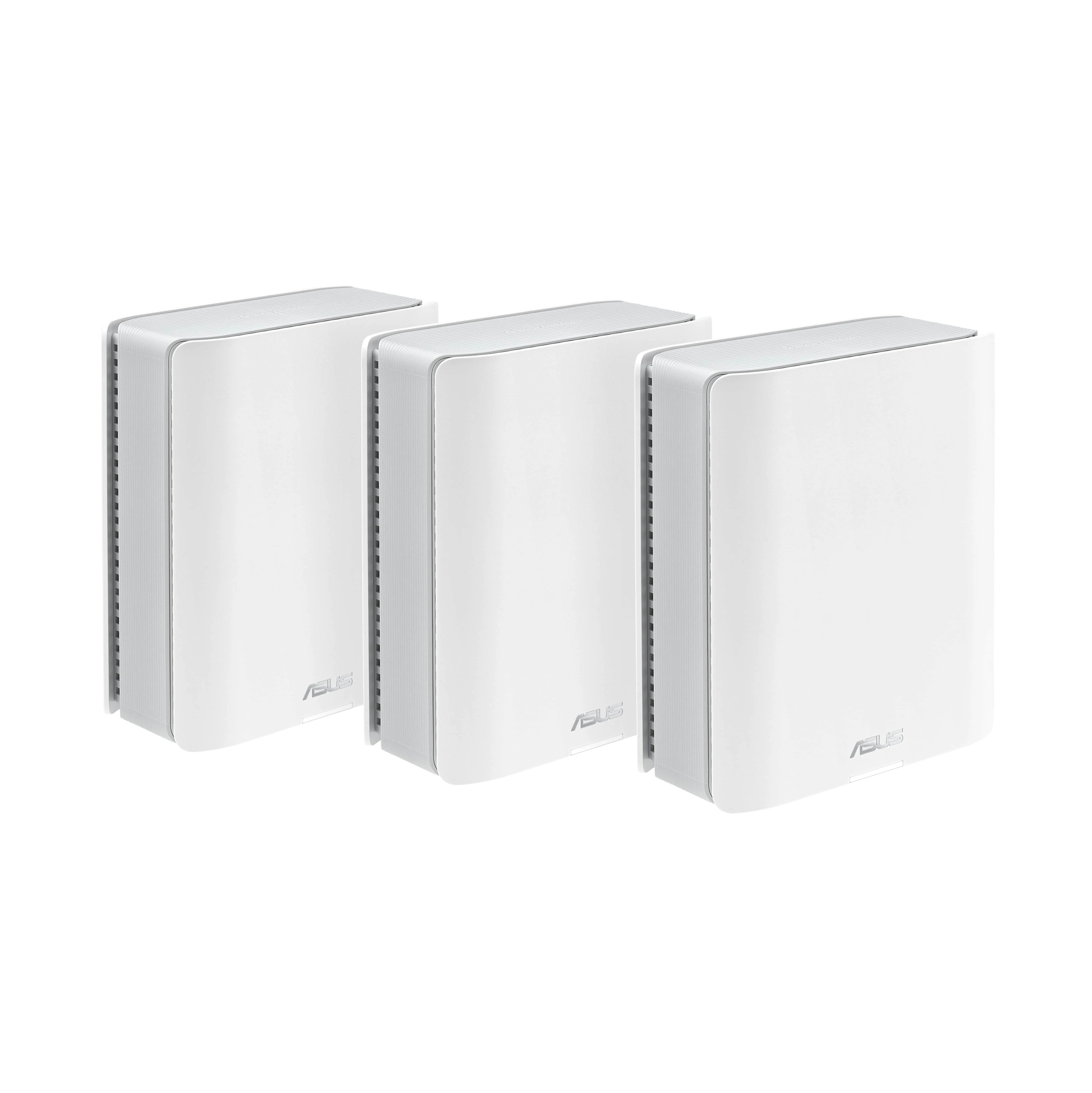 Asus ZenWiFi BT10 mesh WiFi-system, Wi-Fi 7, BE18000, Tri-band, 3 st, vit