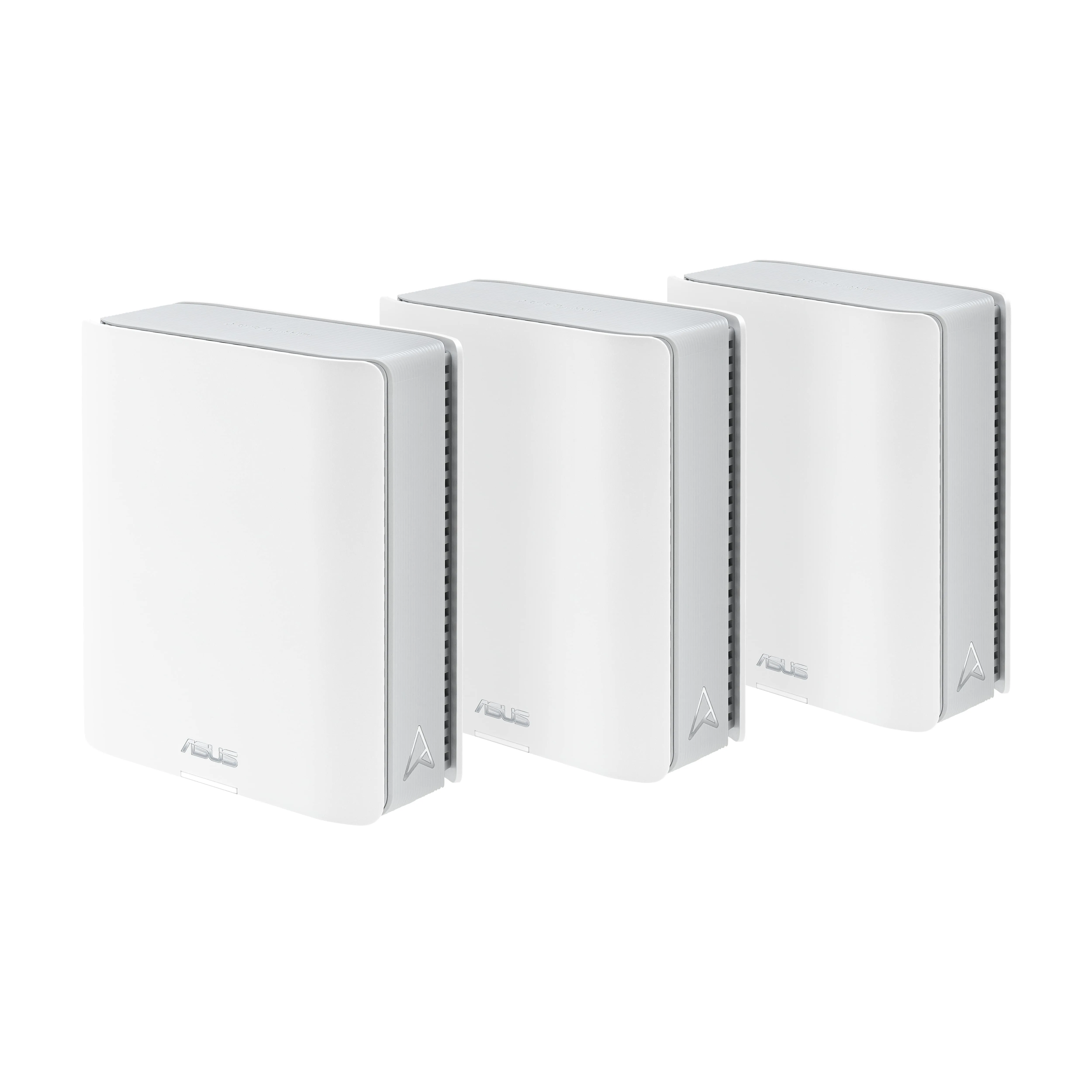 Asus ZenWiFi BT10 mesh WiFi-system, Wi-Fi 7, BE18000, Tri-band, 3 st, vit