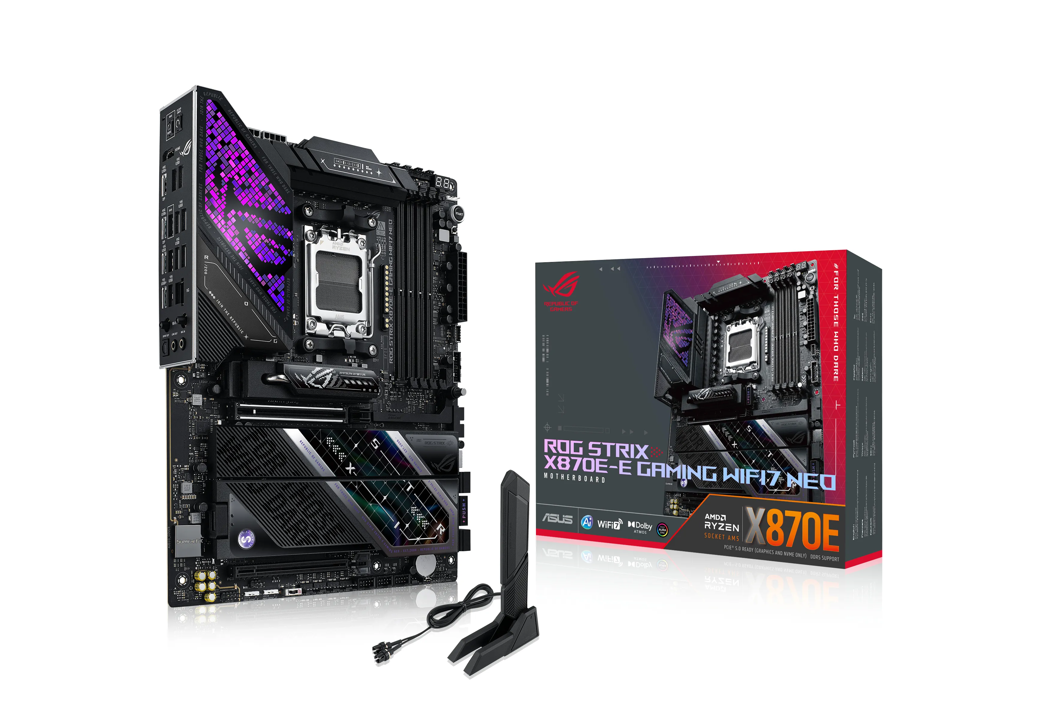 Asus ROG STRIX X870E-E GAMING WIFI7 NEO AM5 ATX Motherboard