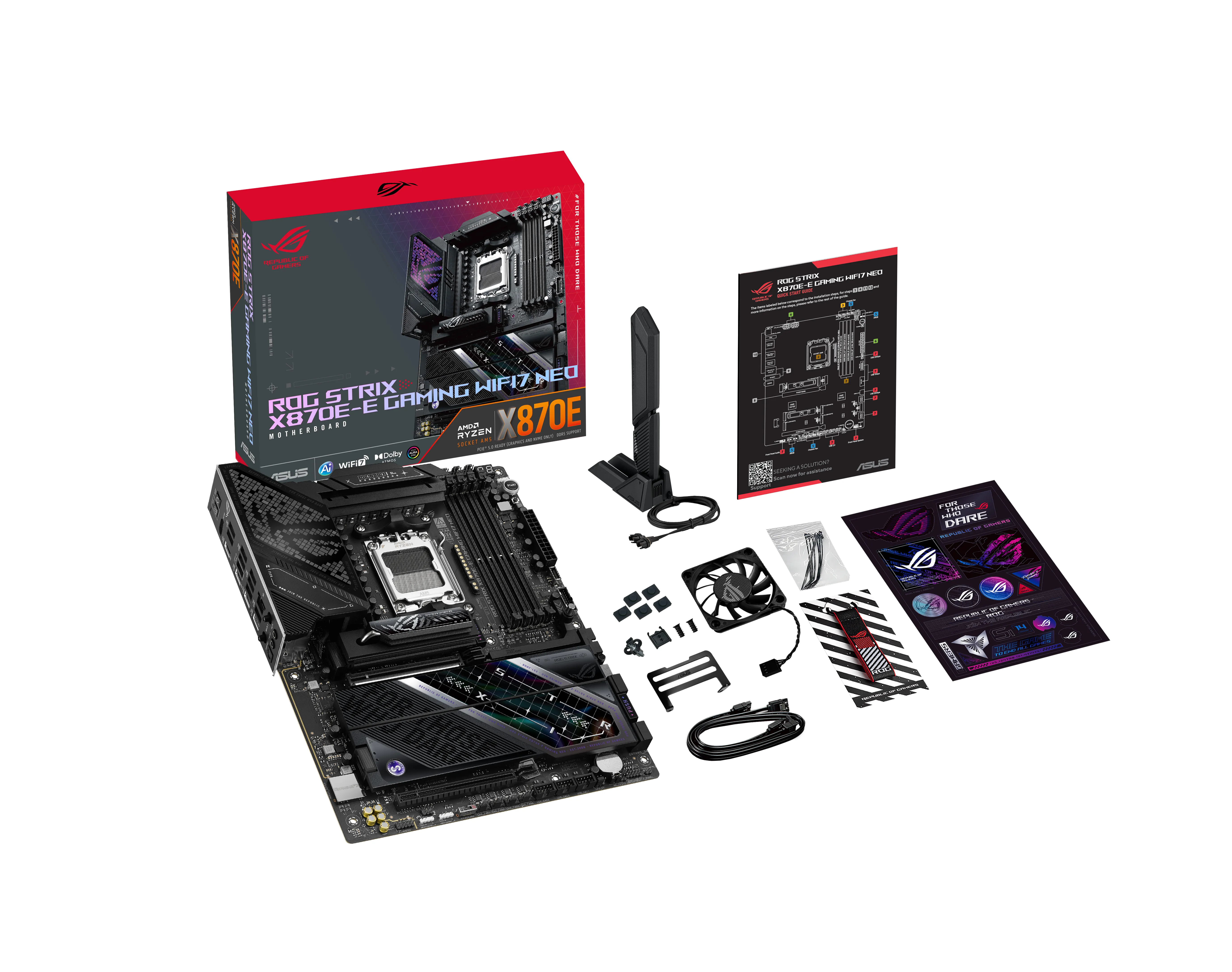 Asus ROG STRIX X870E-E GAMING WIFI7 NEO AM5 ATX Motherboard