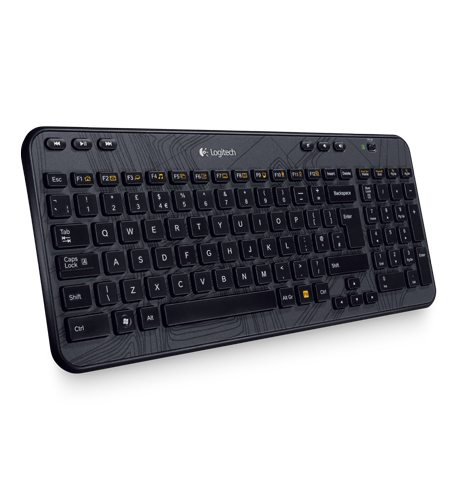 Logitech Wireless Keyboard K360 - N&auml;pp&auml;imist&ouml; - langaton - 2.4 GHz - englanti