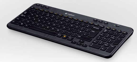 Logitech Wireless Keyboard K360 - N&auml;pp&auml;imist&ouml; - langaton - 2.4 GHz - englanti