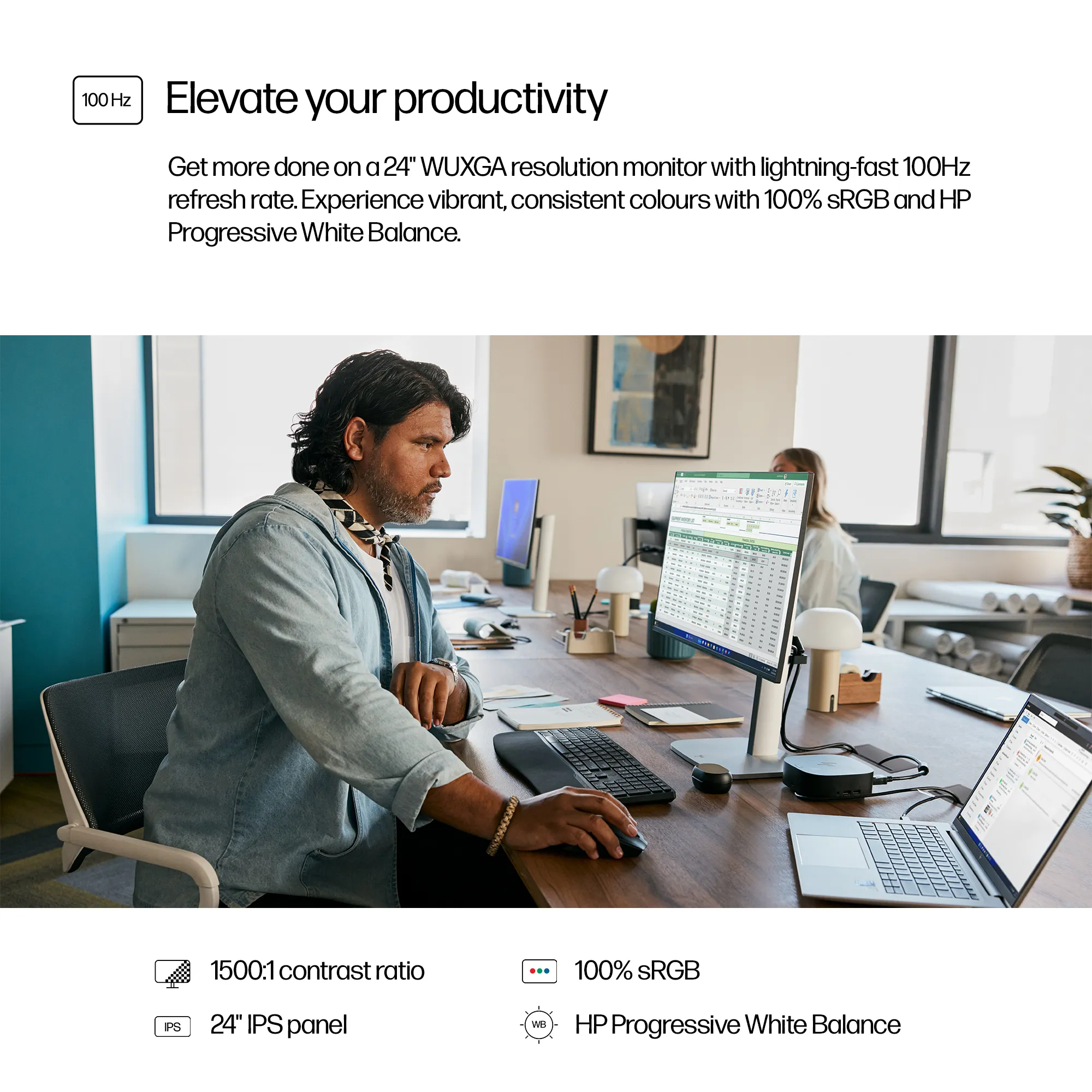 HP Series 5 Pro 24&quot; WUXGA, IPS - monitor