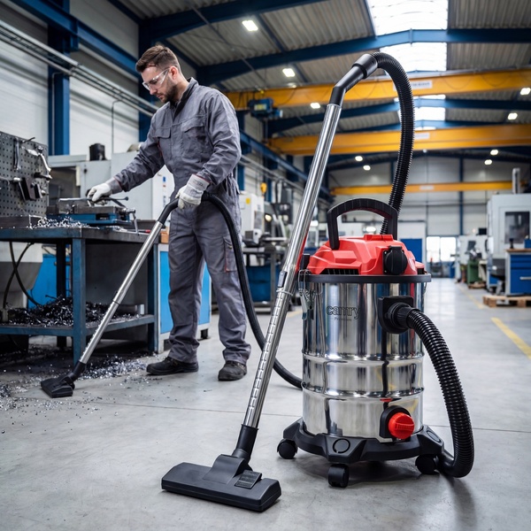Camry CR 7045 - v&aring;t- och torrdammsugare, 25 L, 3400 W