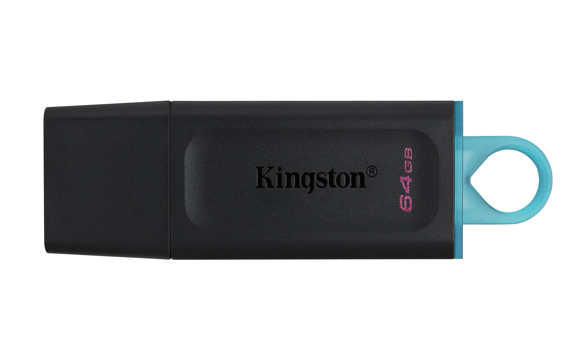 Kingston 64 GB DataTraveler Exodia USB 3.2 Gen 1 (3.1 Gen 1) - minne, Svart