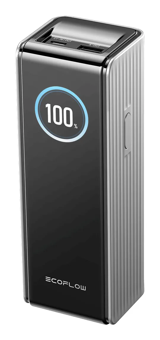 ECOFLOW RAPID 25000mAh, Quick Charge 3.0, 170W -varavirtal&auml;hde, hopea