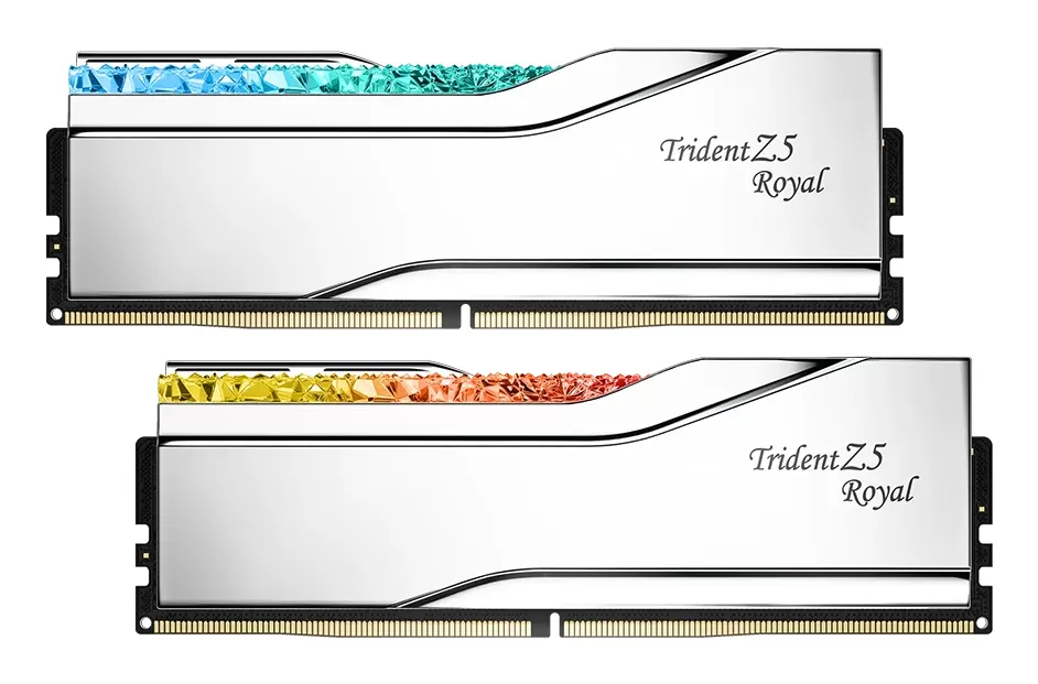 (Löytönurkka) G.Skill 32GB (2x16) DDR5 6400MHz Trident Z5 Royal CL32 1.4V