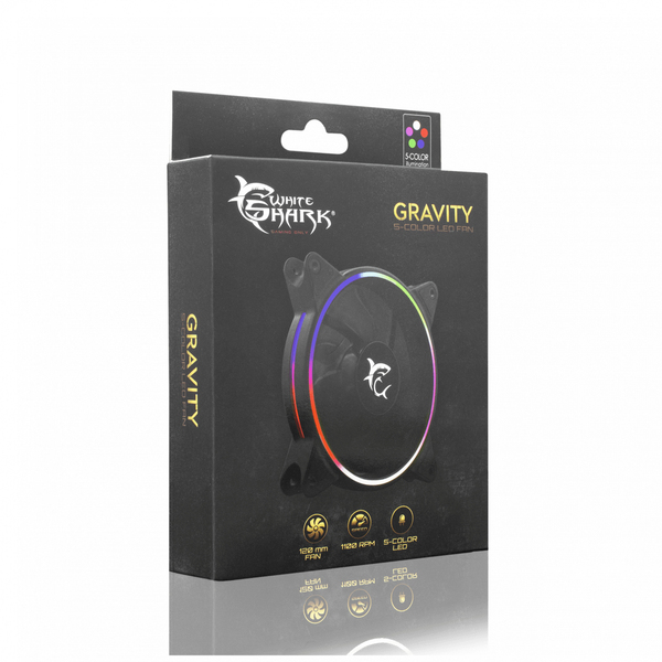 WHITE SHARK FAN 1250-02B-F GRAVITY