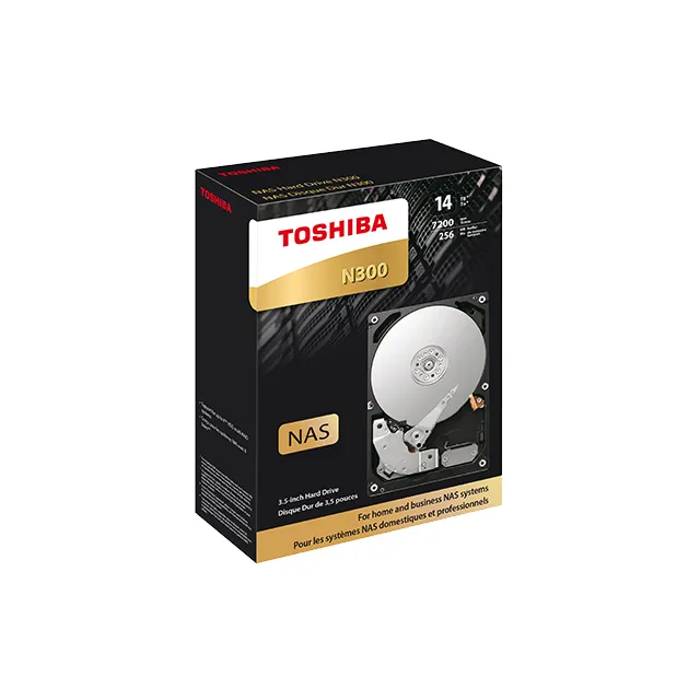 Toshiba N300 NAS 3,5" Bulk12TB 256mb/7200RPM/SATA