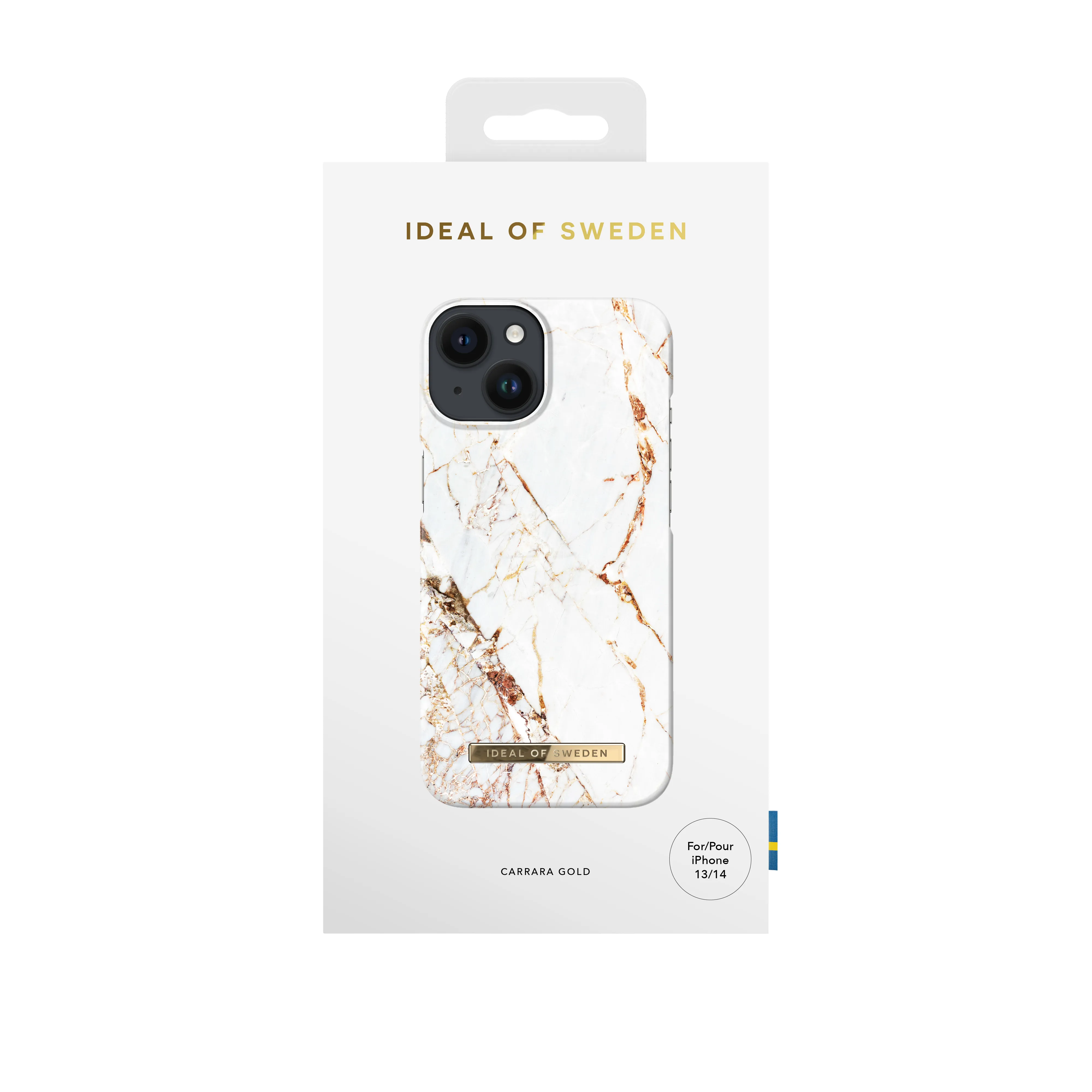 iDeal of Sweden Fashion Case, iPhone 14/13 - Case, Carrara Gold