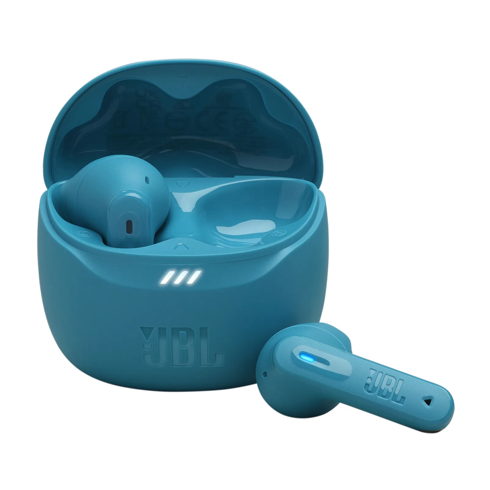 JBL Tune Flex 2 Wireless Earbuds, Turquoise