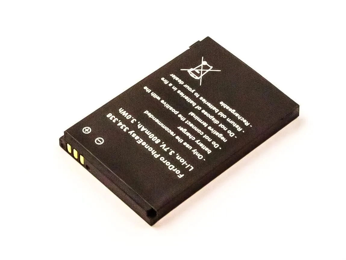 CoreParts Battery for Doro Mobile 2.96Wh Li-ion 3.7V 800mAh