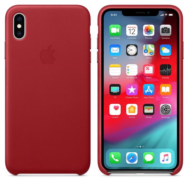 Apple iPhone XS Max L&auml;derskal - (PRODUCT)RED