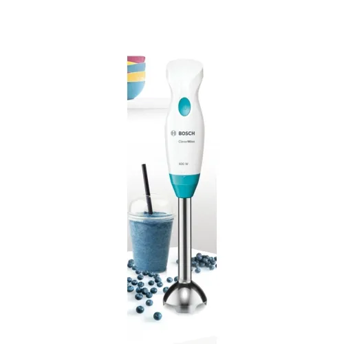 Bosch MSM2410DW - hand blender, white/turquoise