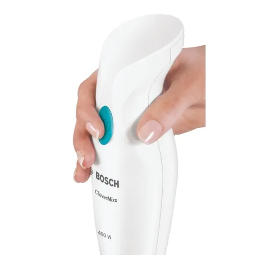 Bosch MSM2410DW - hand blender, white/turquoise