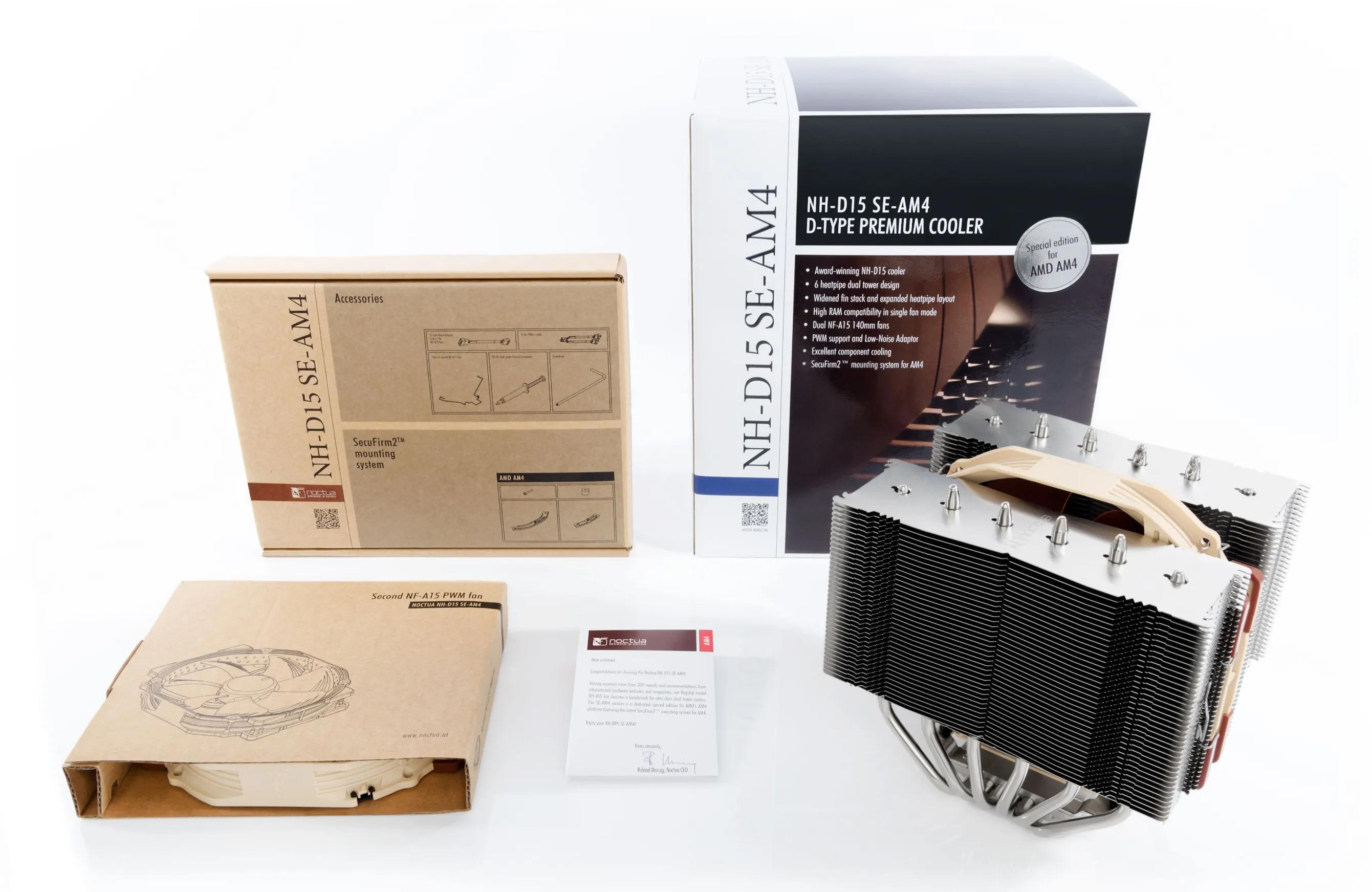 Noctua NH-D15 SE AM4 D-Type Premium - processorkylare