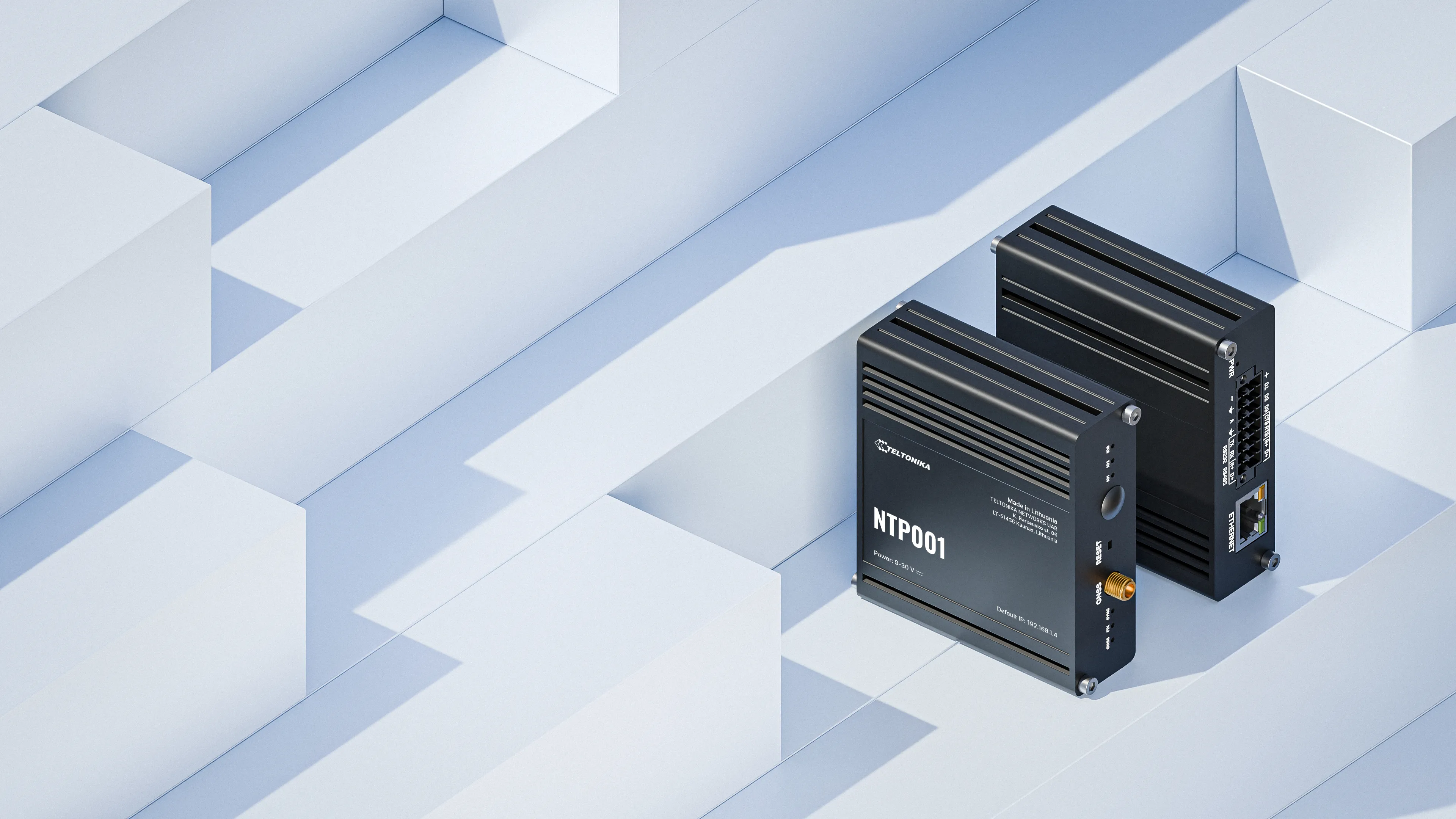 Teltonika NTP001 is a stratum-1 server