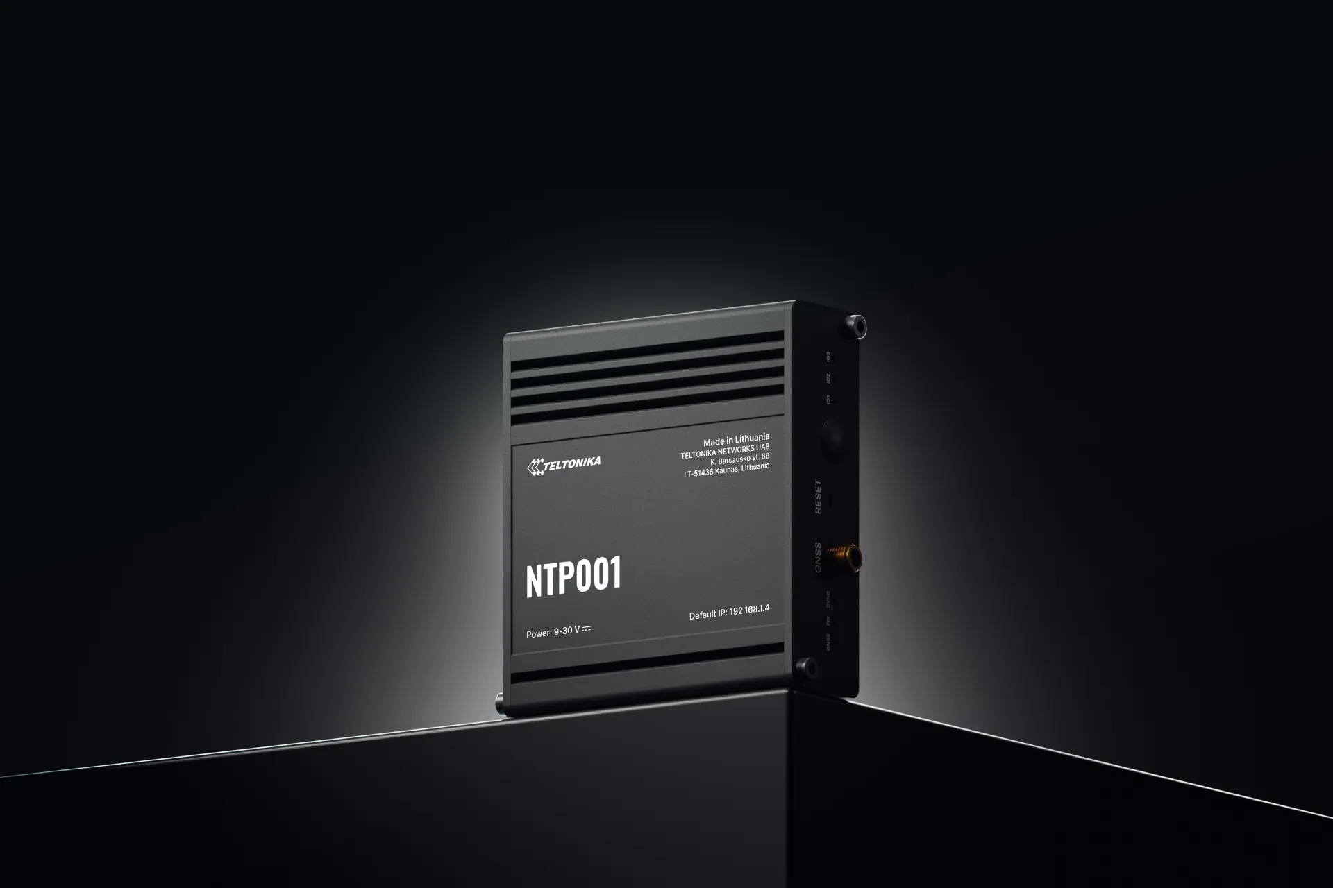 Teltonika NTP001 is a stratum-1 server